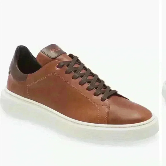 Good Man Brand Classic Legend London Leather Sneaker Size 8.5 Men - Picture 1 of 8